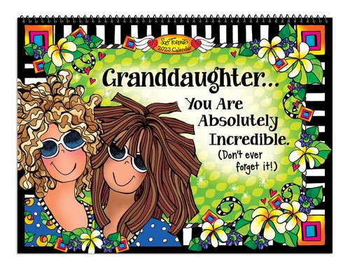 2023 Calendar: Granddaughter... You Are Absolutely Incredible - Blue Mountain Arts