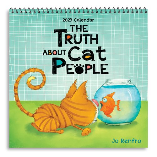 2023 Calendar: The Truth About Cat People - Blue Mountain Arts