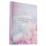 2016 Pastel Floral Inspirational Daily Planner Psalm 33:4 HB - Christian Art Gifts