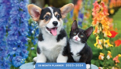2023-2024 Planner: Whiskers & Paws (28 Month) - Dayspring