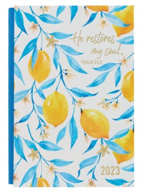 2023 Daily Planner: He Restores My Soul Ps 23:3 HB - Christian Art Gifts