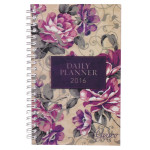 2016 My Daily Planner with Flowers & Grace PB - Christian Art Gifts