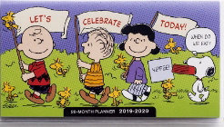 2019/2020 Daily Planner: Peanuts (28 month) PB - DaySpring