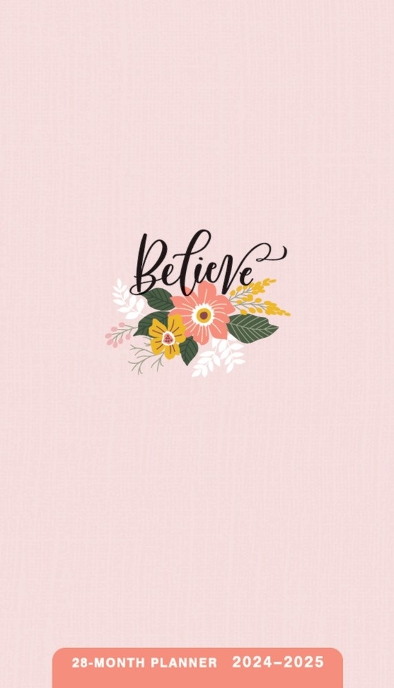 2024-2025 28 Month Pocket Planner: Believe - DaySpring