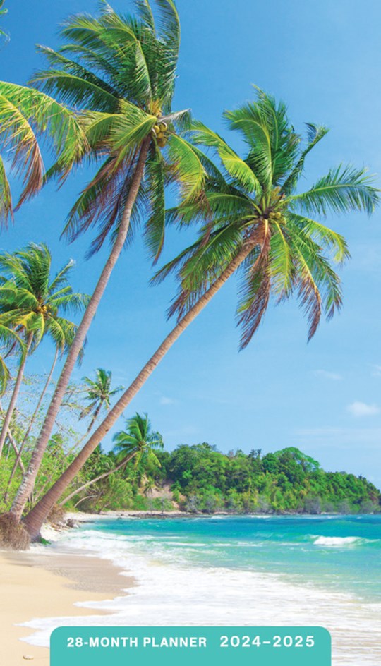 2024-2025 28 Month Pocket Planner: Beaches - DaySpring
