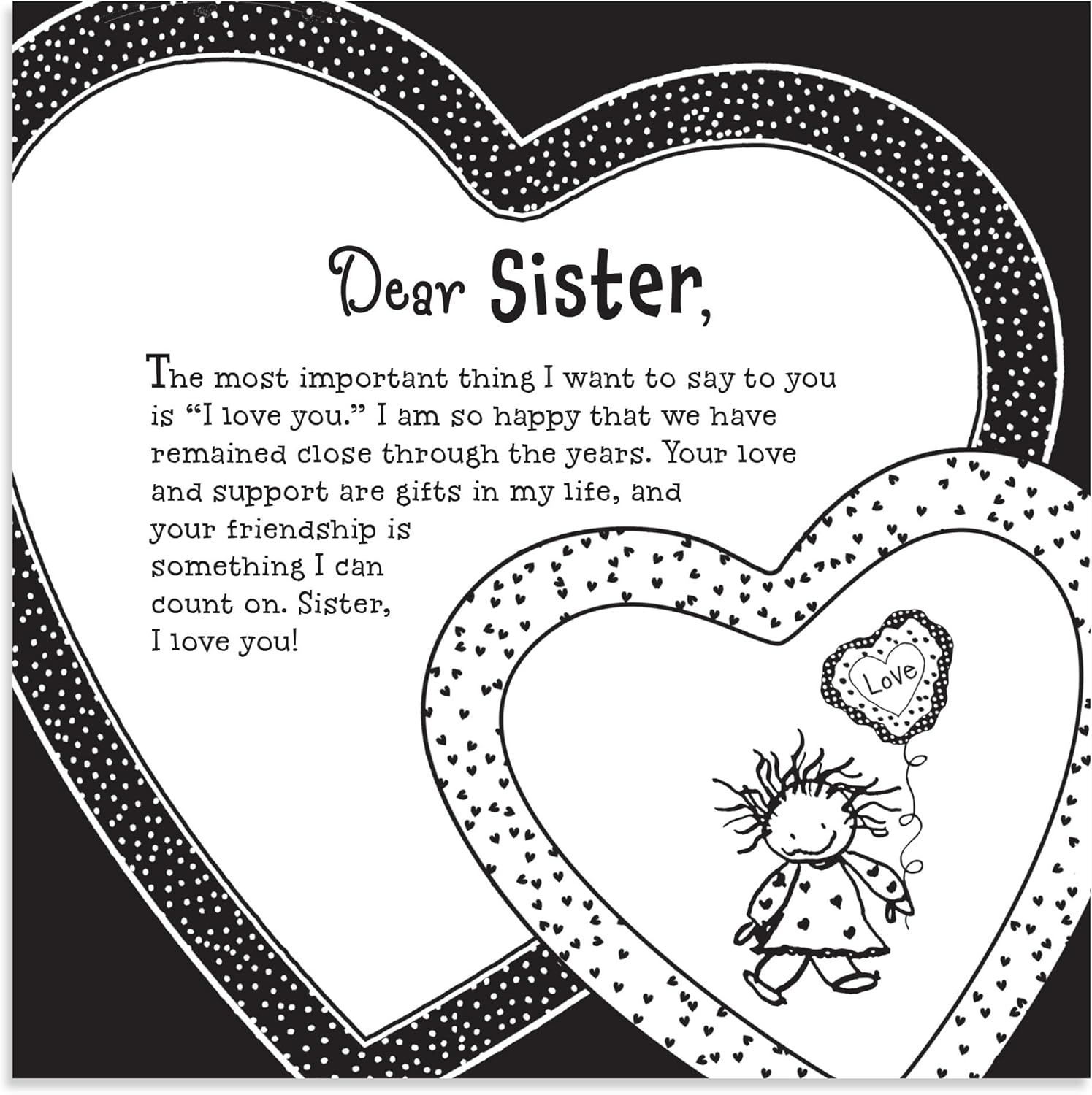 2025 Calendar: A Sister Always.. A Friend Forever - Blue Mountain Arts