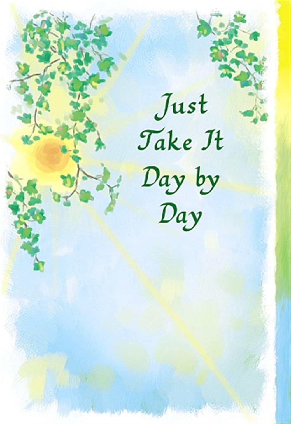 Card: Just Take It Day by Day - Blue Mountain Arts