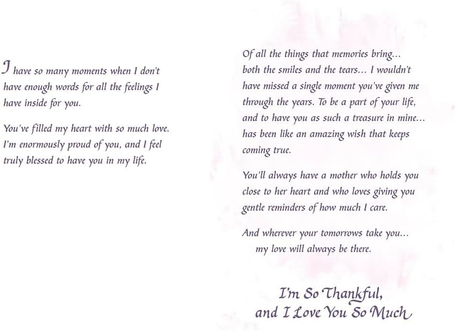 Card: For You My Daughter - Blue Mountain Arts