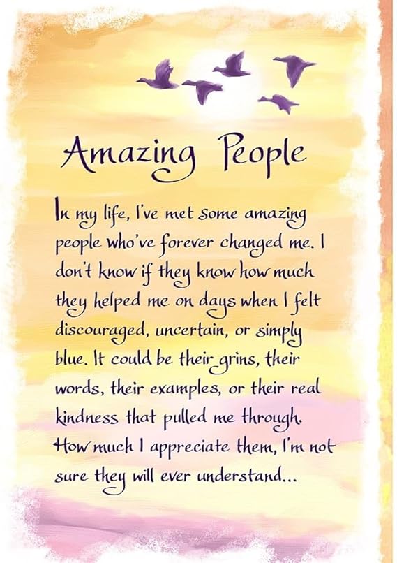 Card: Amazing People - Blue Mountain Arts