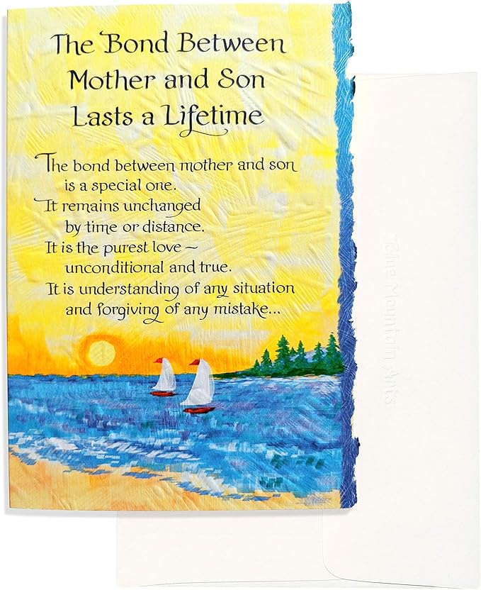 Card: The Bond Between Mother and Son Lasts a Lifetime - Blue Mountain Arts