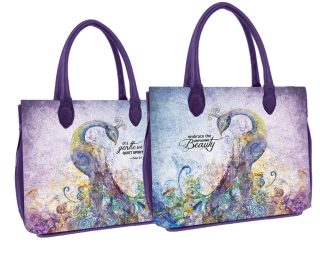 Bible Cover: Embrace The Unfolding Beauty - Shades Of Color