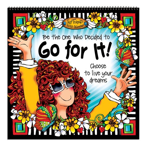 2023 Calendar: Go For It - Blue Mountain Arts