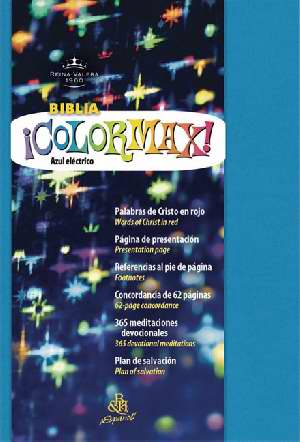 Biblia �Colormax! RVR 1960, Azul El�ctrico - Holman Bible Publishers