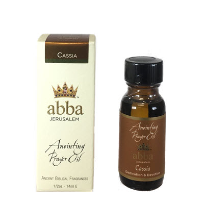 Cassia Anointing Prayer Oil 0.5oz - Abba Oils Ltd