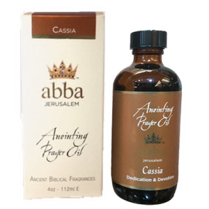 Cassia Anointing Prayer Oil 4oz - Abba Oils Ltd