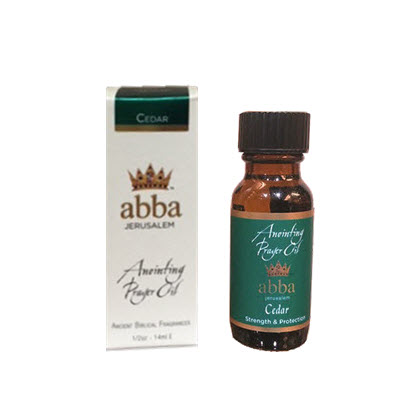 Cedar Anointing Prayer Oil 0.5oz - Abba Oils Ltd
