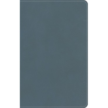 CSB On-The-Go Bible Personal Size L/T Steel Blue - Holman