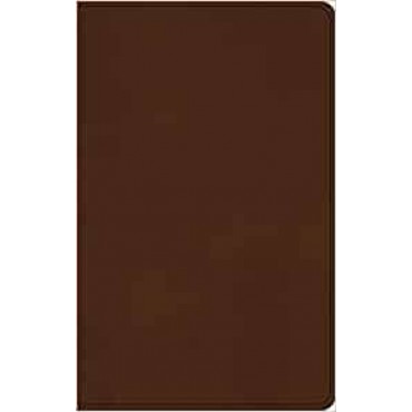 ESV L/P Value Thinline Bible T/T Camel - Crossway