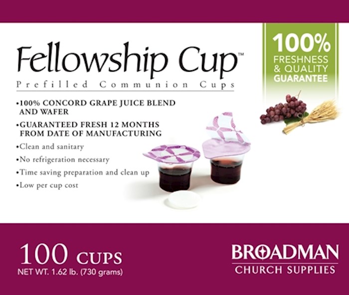 Fellowship Cup Box of 100 - Lifeway Christian Resources