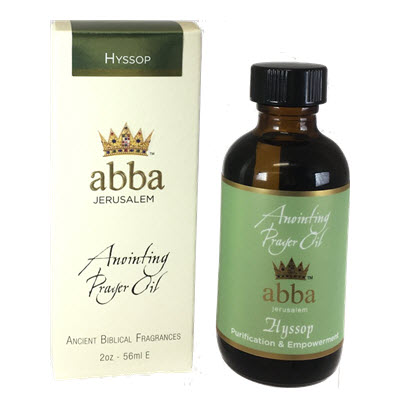 Hyssop (Holy Fire) Anointing Prayer Oil 2oz - Abba Oils Ltd