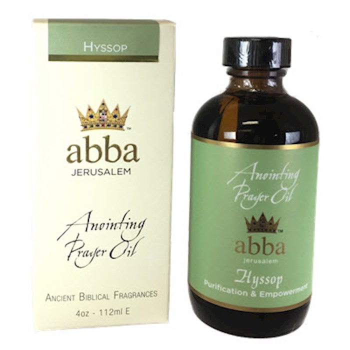 Hyssop (Holy Fire) Anointing Prayer Oil 4oz - Abba Oils Ltd