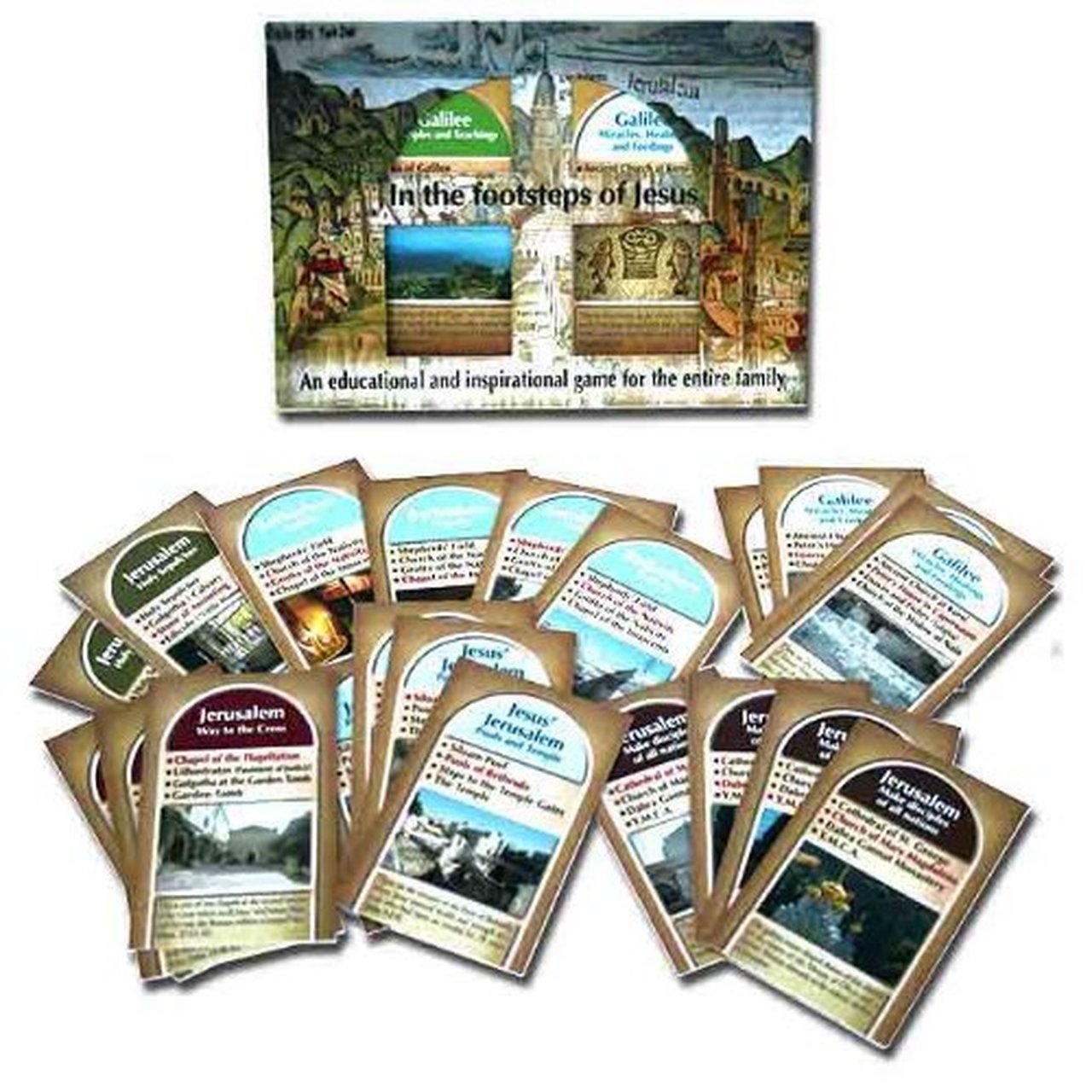 Game: In the Footsteps of Jesus (2-5 Players) - Hagai Rom, Michael Slor