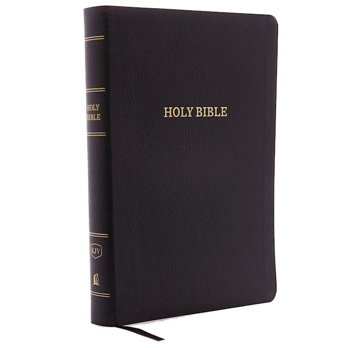 KJV G/Print Ref Bible (Comfort Print) B/L Black - Thomas Nelson