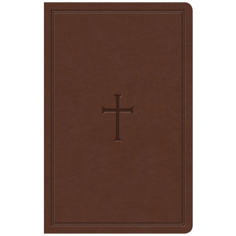 KJV L/P Personal Size Reference Bible L/T Brown - Holman