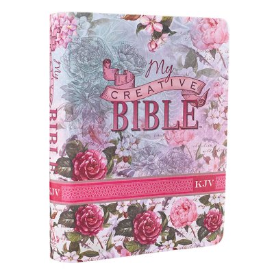 KJV My Creative Bible Flexcover Silky Floral - Christian Art Gifts
