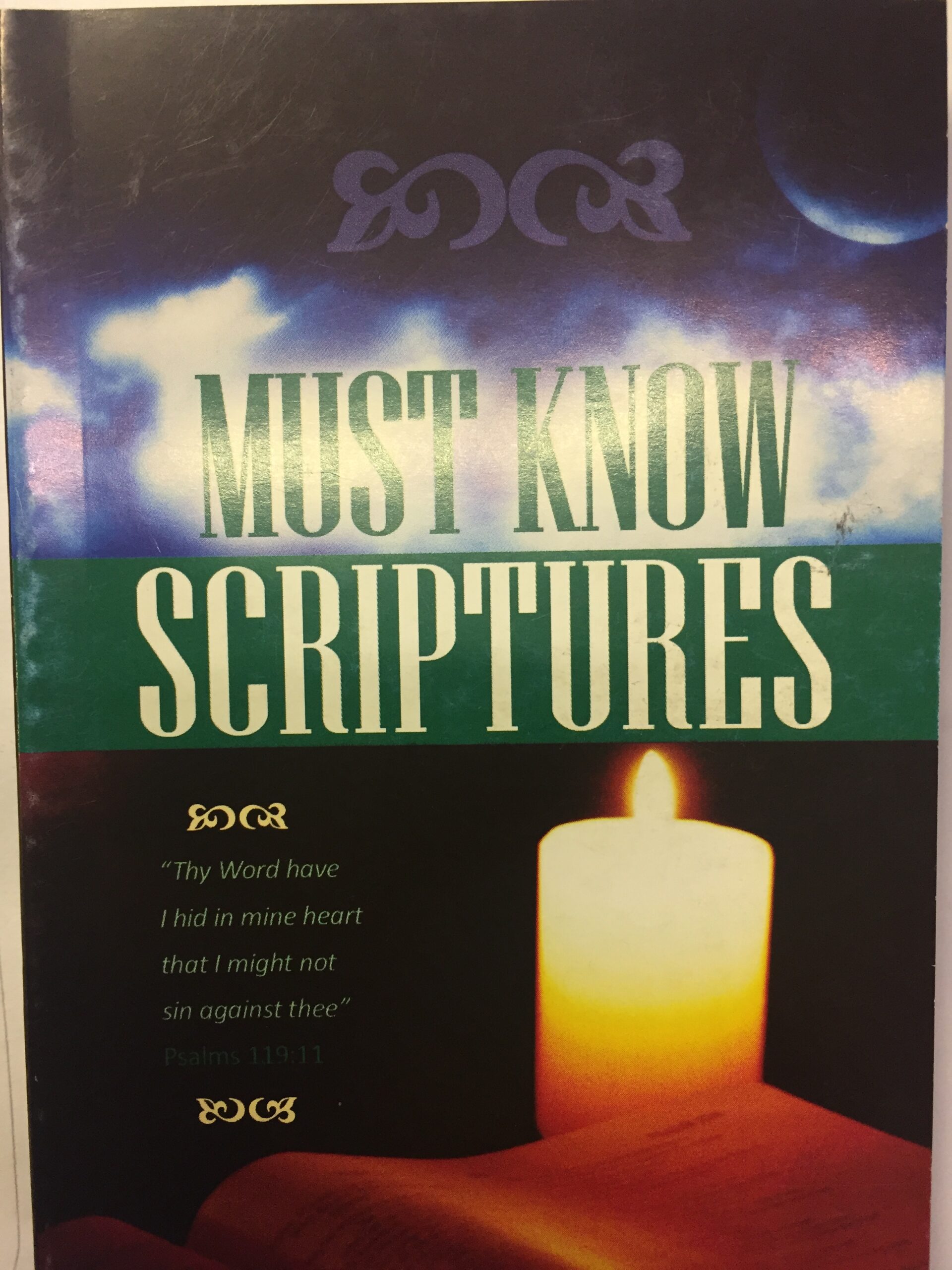 Must Know Scriptures PB -  Dual Edge Publishing