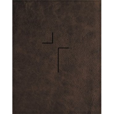 NIV The Jesus Bible L/S Brown - Louie Giglio