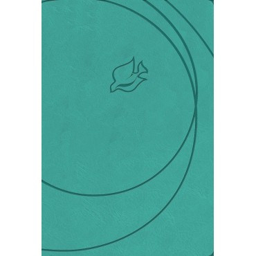 NIV New Spirit Filled Life Bible Leathersoft Turquoise - Jack Hayford