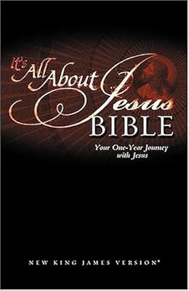 NKJV It's All About Jesus Bible HB - Thomas Nelson