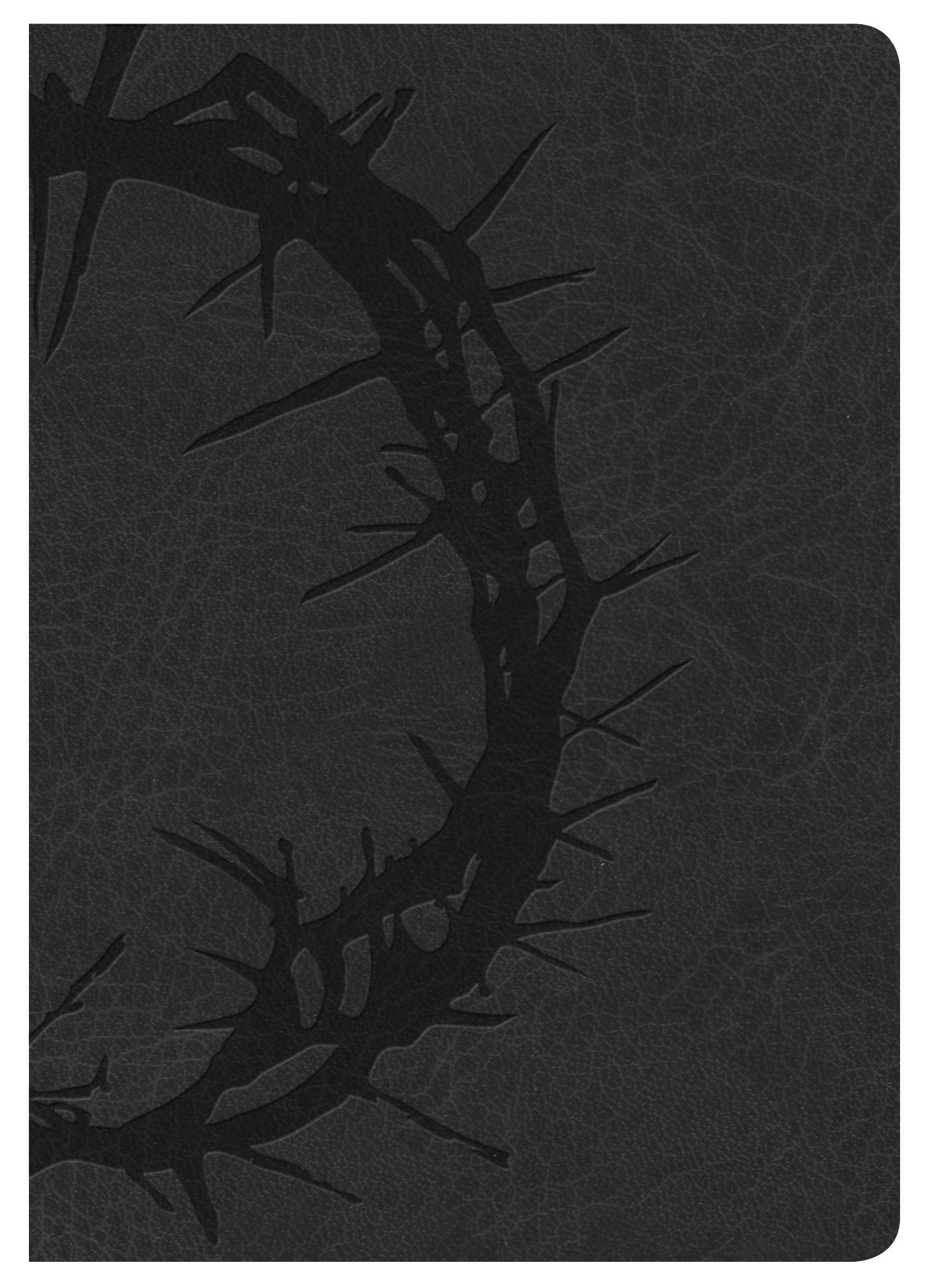 NKJV Large Print Compact Reference Bible L/T Black - Holman