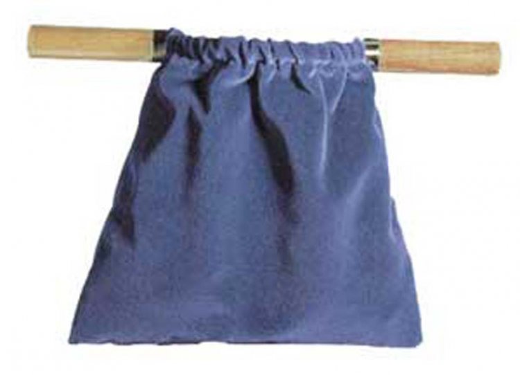 Offering Bag Blue [Plain Handle] - Shalom