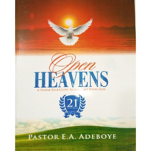 Open Heavens Volume 21, 2021 PB - E A Adeboye