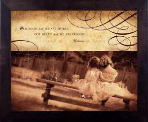 Framed Art-Sisters (10 X 12) (Life Verse Design) - Chen Julie