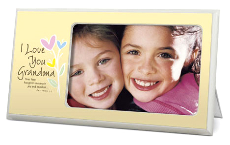 Photo Frame: I Love You Grandma - Lighthouse Christian Products Co