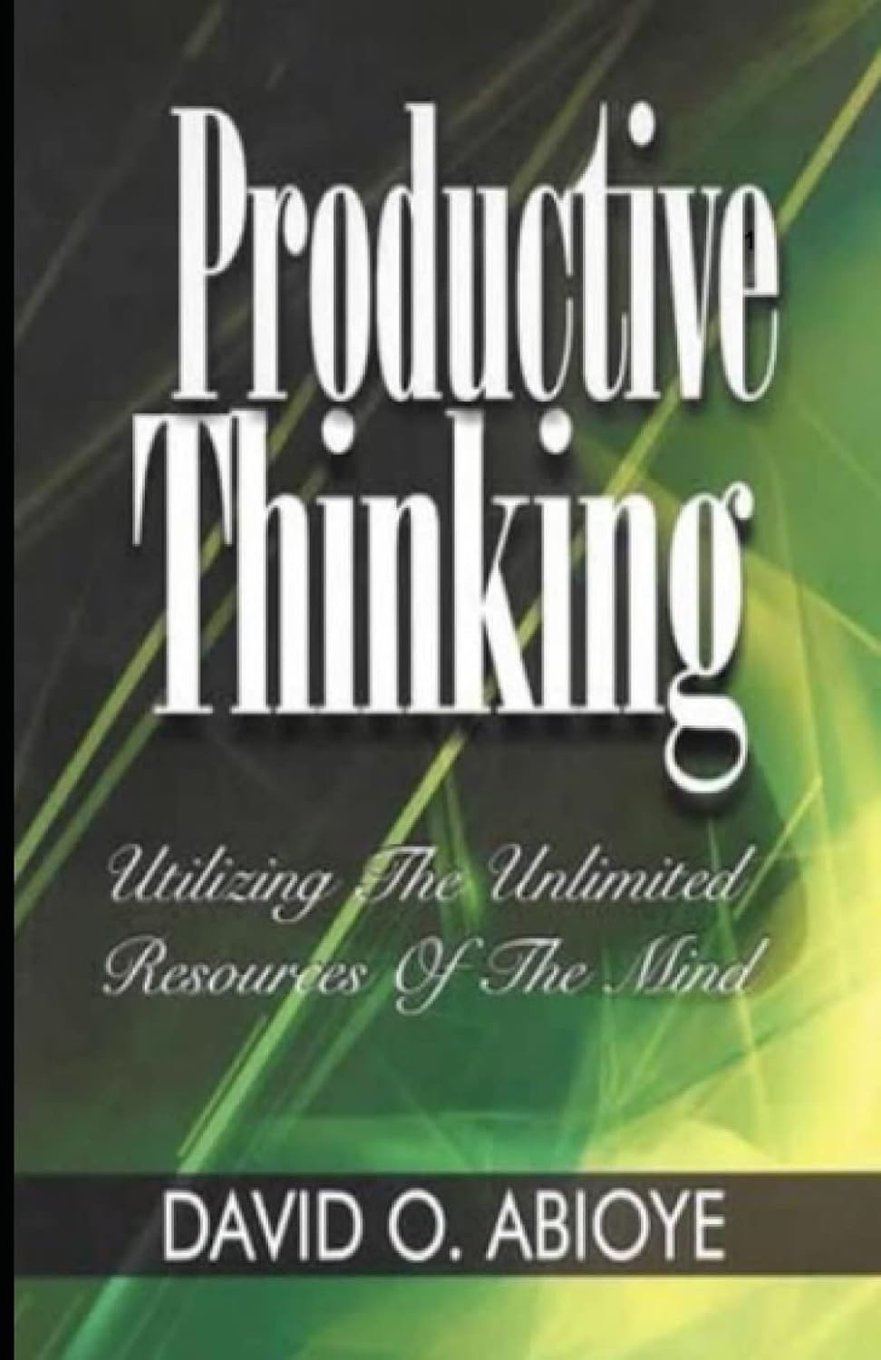 Productive Thinking PB - David O Abioye