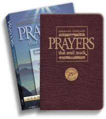 Prayers That Avail Much 25th Anniversary Burgundy B/L - Germaine Copeland