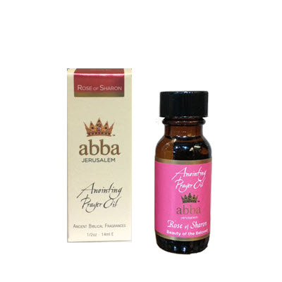 Rose Of Sharon Anointing Prayer Oil 0.5oz - Abba Oils Ltd