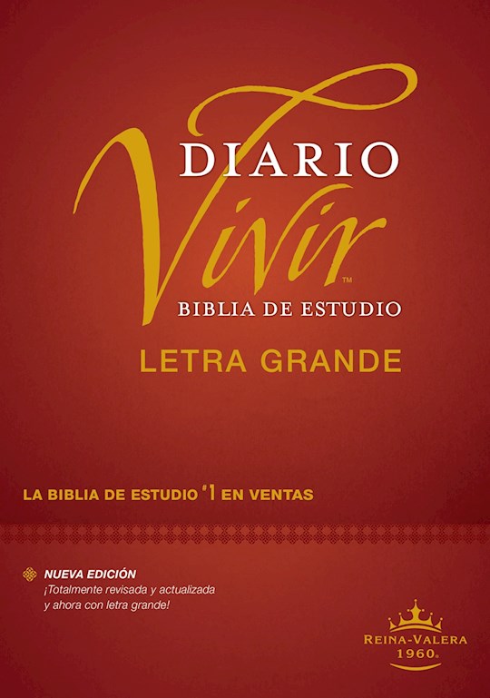 RVR 1960 Biblia De Estudio Del Diario Vivir Letra Grande HB - Tyndale