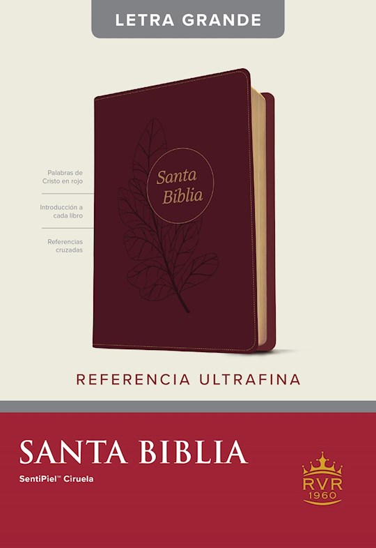 RVR 1960 Santa Edici�n De Referencia Ultrafina, Letra Grande - Tyndale