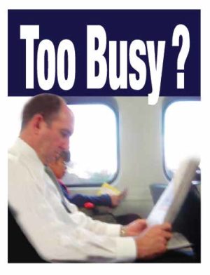 Tract: Too Busy [100 Pack] PB - Victory Gospel Tracts
