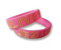 Power Wrist Band: JESUS IS ALIVE - Bezaleel Gifts
