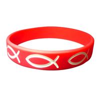 Power Wrist Band: Ichthus - Bezaleel Gifts