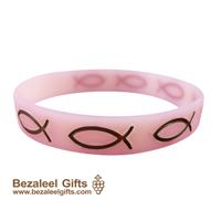 Power Wrist Band: Ichthus - Bezaleel Gifts