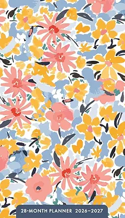 2026-2027 Floral 28-Month Inspirational Pocket Planner - DaySpring