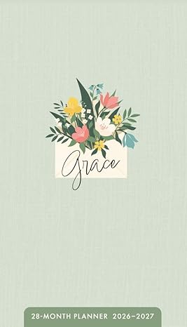 2026-2027 Grace 28-Month Inspirational Pocket Planner - DaySpring
