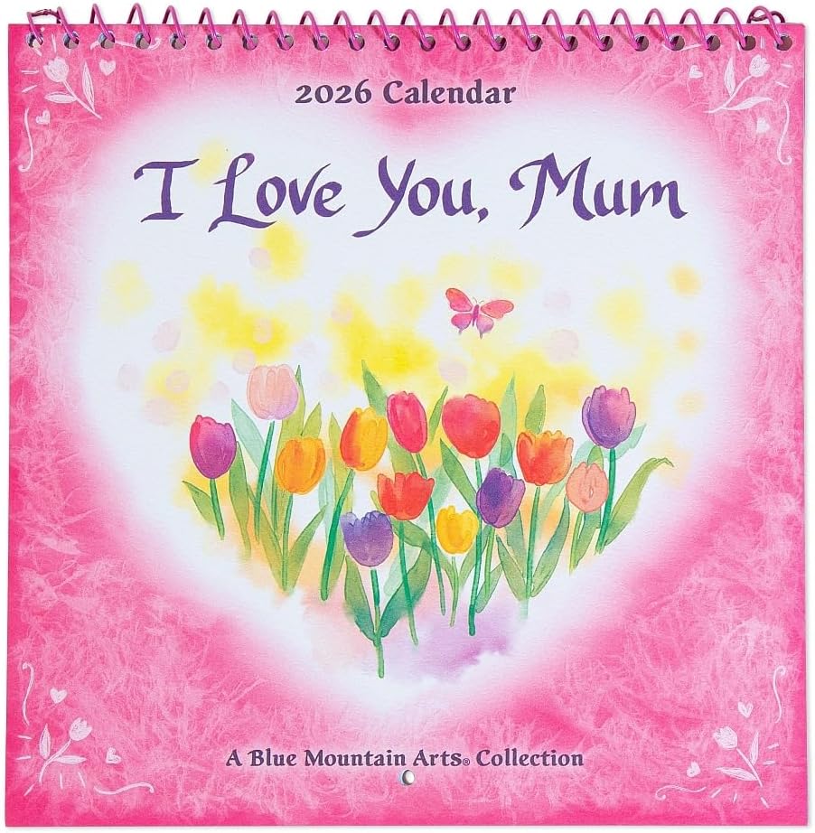 2026 Calendar: I Love You Mum PB - Blue Mountain Arts